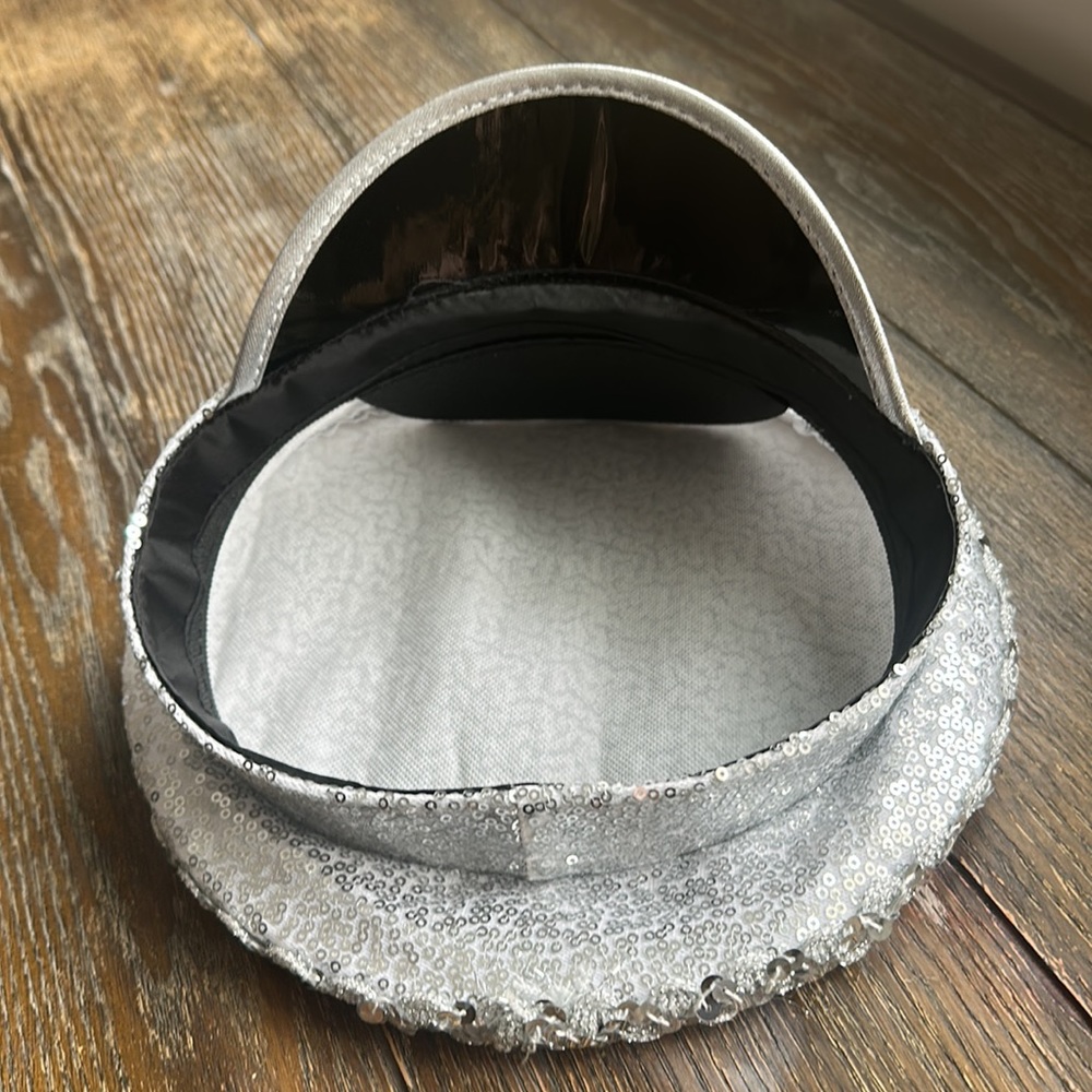 Bride Silver Sequin Festival Trucker Hat - Picture 3 of 3